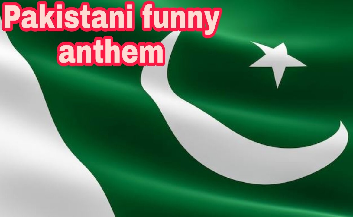 Funny student saying National Anthem of Pakistan