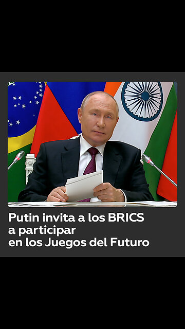 Putin invita a los países del BRICS a participar en los Juegos del Futuro en Kazán