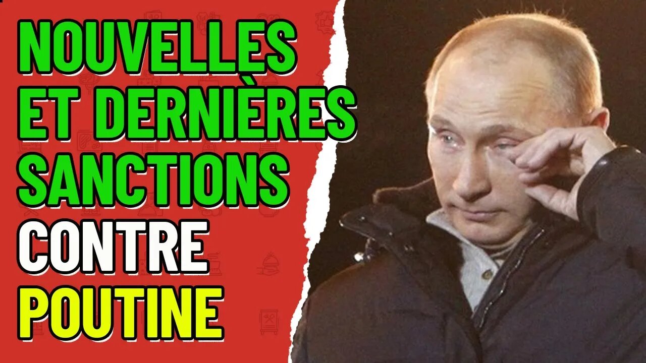 Nouvelles sanctions de L'OTAN et Macron contre La Russie de Poutine