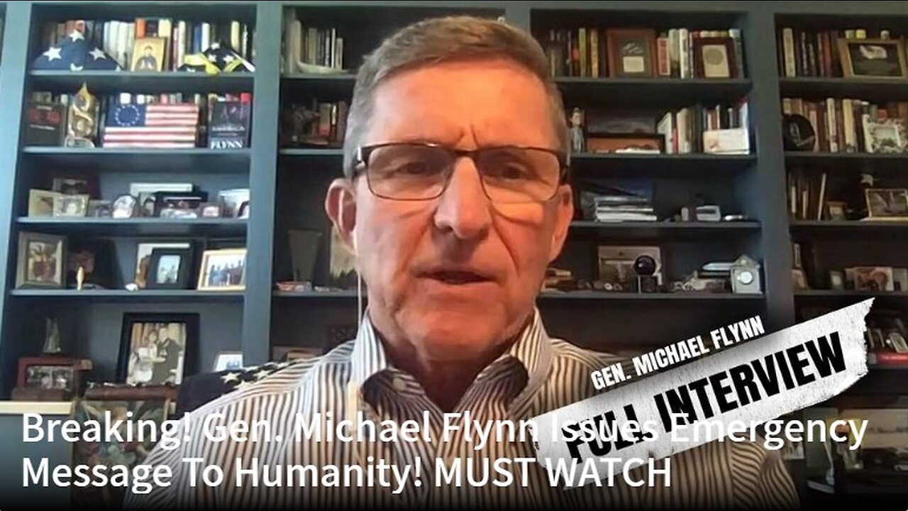 Breaking! Gen. Michael Flynn Issues Emergency Message To Humanity! MUST WATCH
