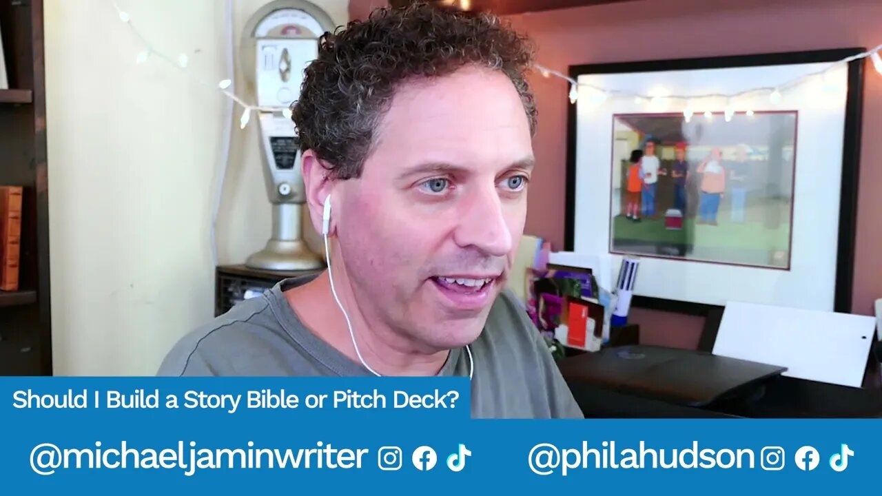 Should I Build a Story Bible or Pitch Deck? - Screenwriting Tips & Advice from Writer Michael Jamin