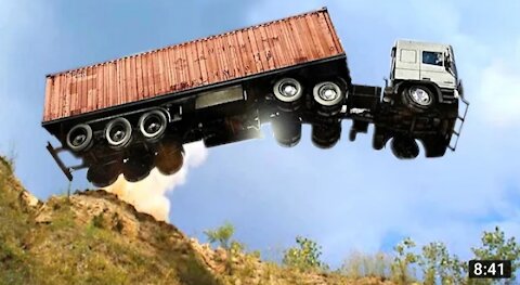 Top 10 Extreme Dangerous Idiot Truck Fails | 2021 | Crazy Heavy Equipment Drive Skills