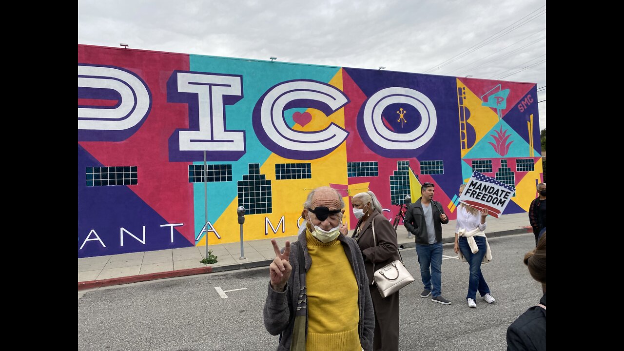 Pico mural celebrated with community block Party, Santa Monica, Ca.