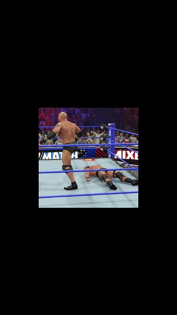 wwe 2k23 goldberg Spear and Jackhammer stone cold steve austin #wwe2k23gameplay #wwe2k23
