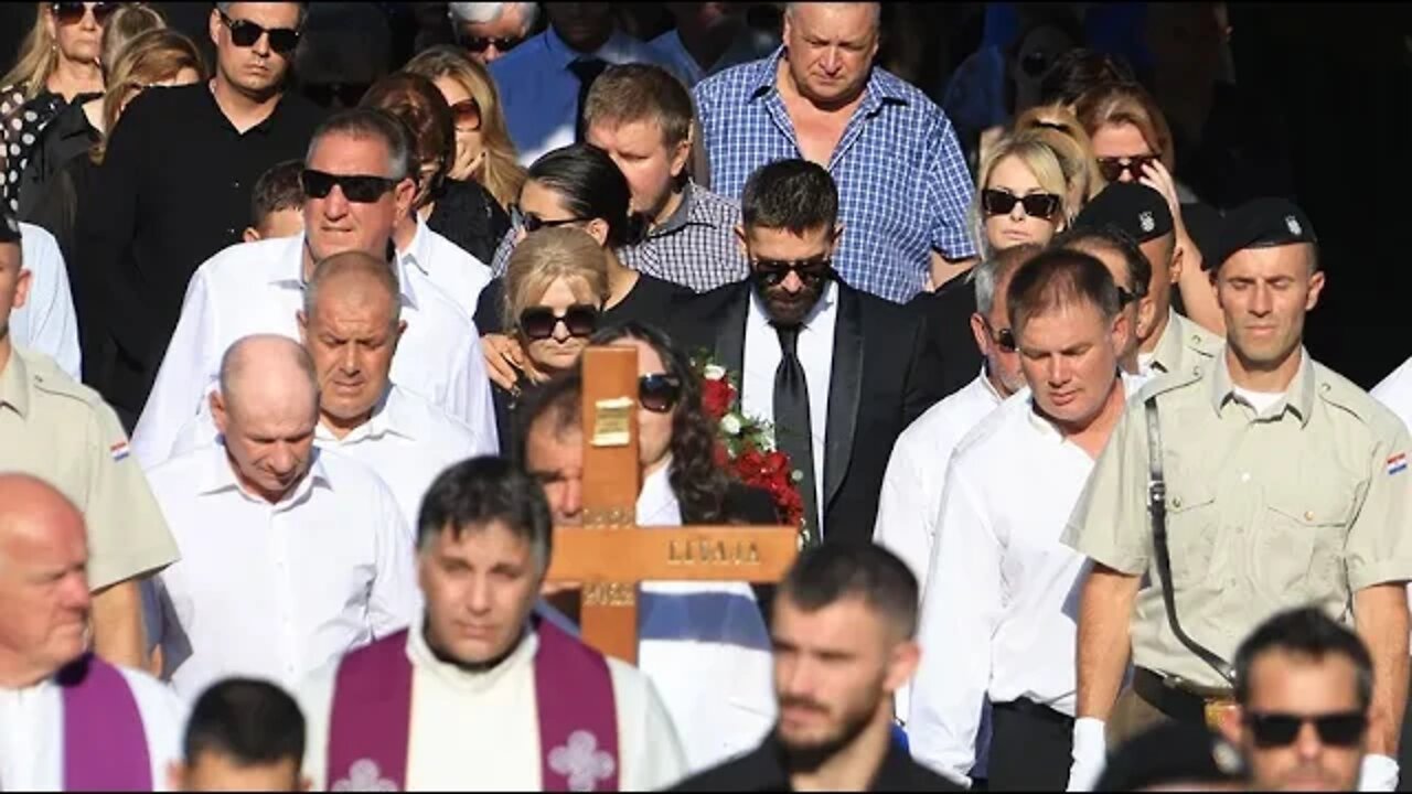 Posljednji ispraćaj Milana Livaje, oca nogometaša Hajduka Marka Livaje