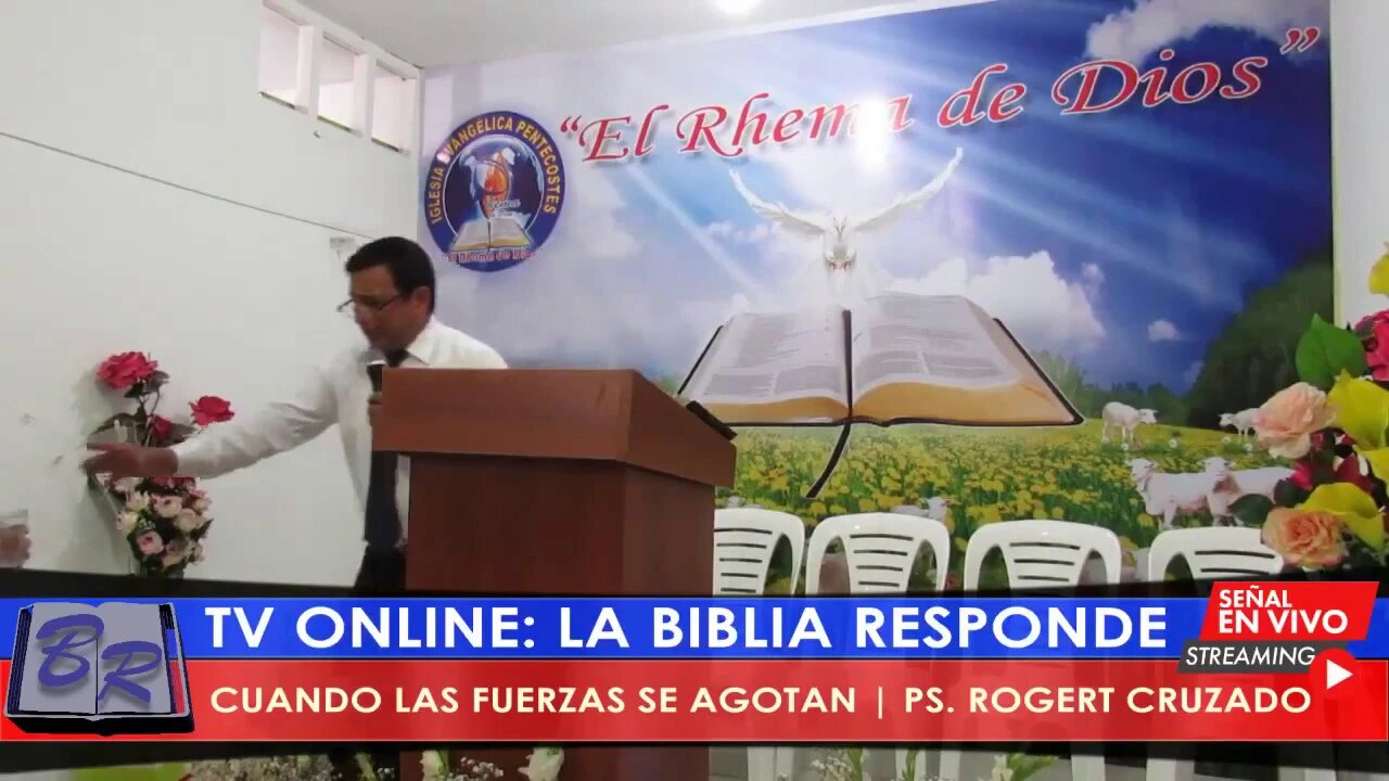 CUANDO LAS FUERZAS SE AGOTAN - PS. ROGERT CRUZADO