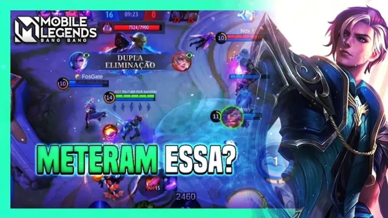 OS CARAS METERAM ESSA COMP MESMO? KKKKKKKKKKKKKKKK | AAMON GAMEPLAY | MLBB