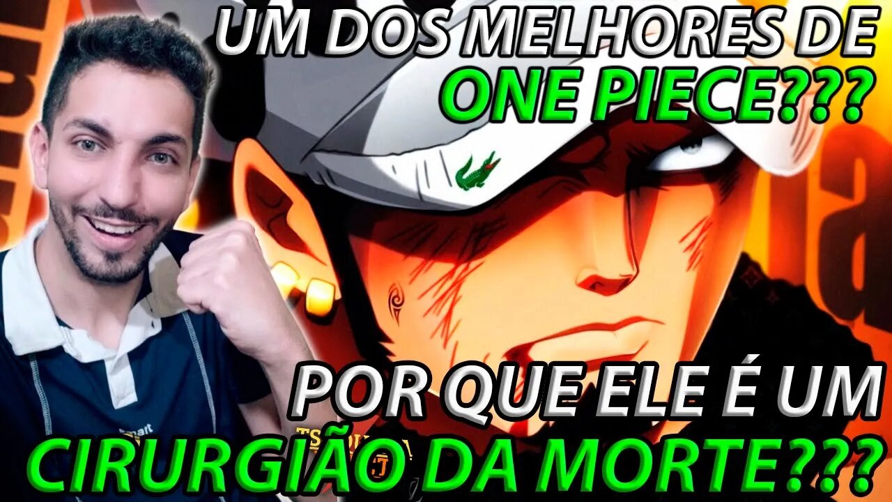 (AMEI ESSE PERSONAGEM 😍😍 ) REACT Style Trafalgar D. Law (One Piece) | Kroom | TrapHits