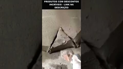peão de obra faz bolo de cimento