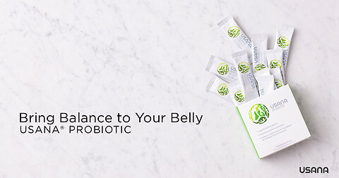 USANA Probiotic: Bring Balance to your Belly's Bacteria