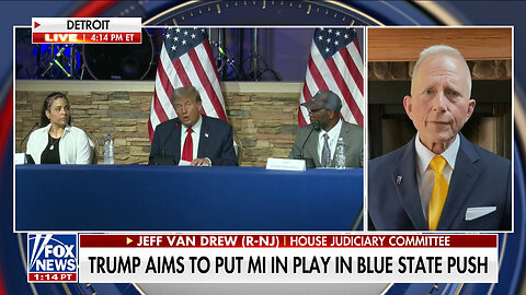 Rep. Jeff Van Drew: Americans Have Had Enough, Trump Has 'History On His Side'