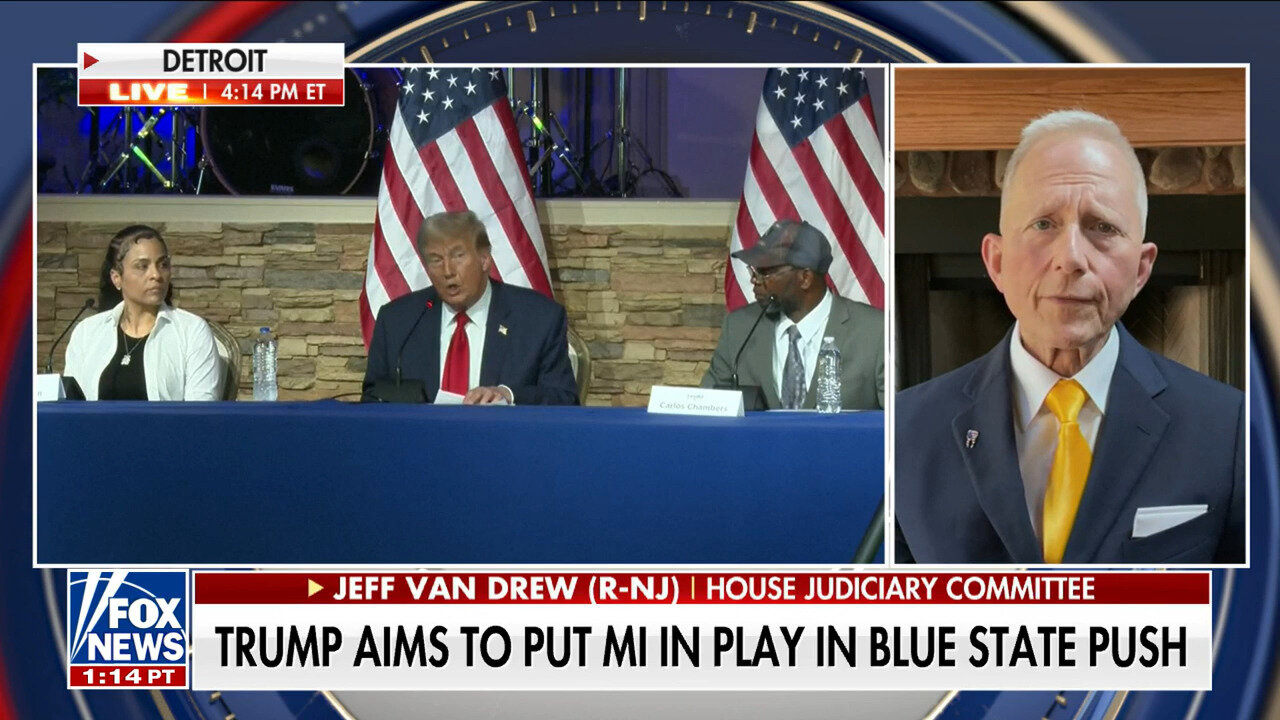 Rep. Jeff Van Drew: Americans Have Had Enough, Trump Has 'History On His Side'