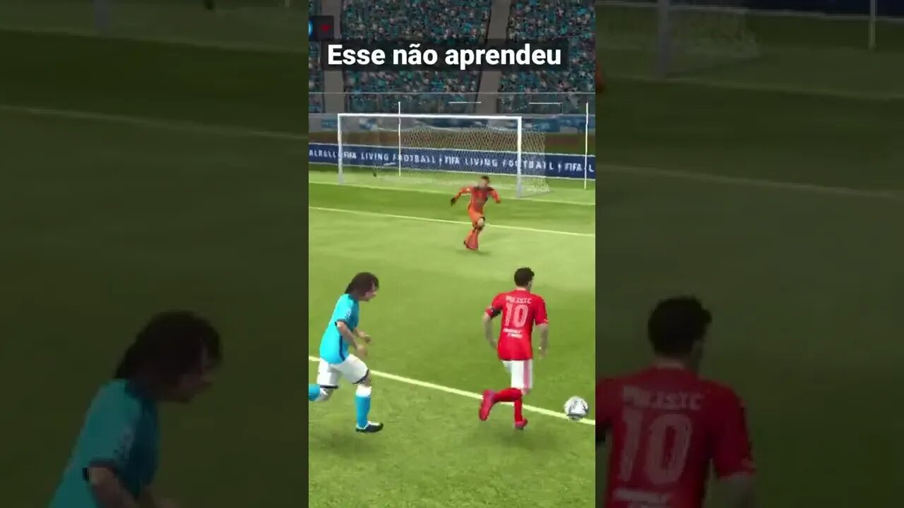 Fiz dois gols de cobertura em seguida ! Fifa 22 on-line #proplayer #futebol #online