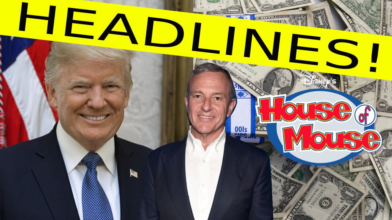 Trump's Hand Soars/Bob Iger/AI Voice-Actors Deal | HEADLINES!