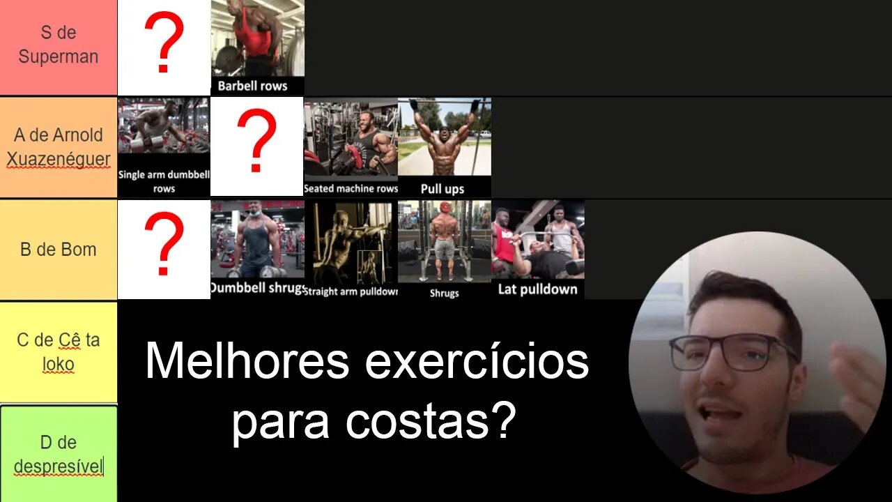 Melhor exercício para as costas