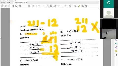 Class 4th Maths 01 07 2020