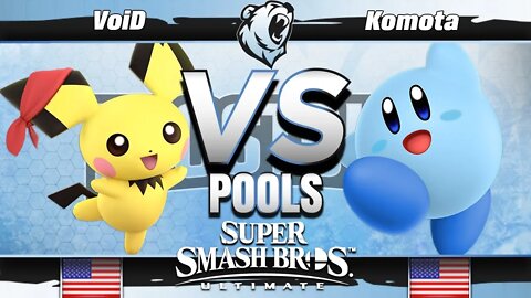 CLG | VoiD (Pichu) vs. Komota (Kirby) - Ultimate Pools - Frostbite 2019