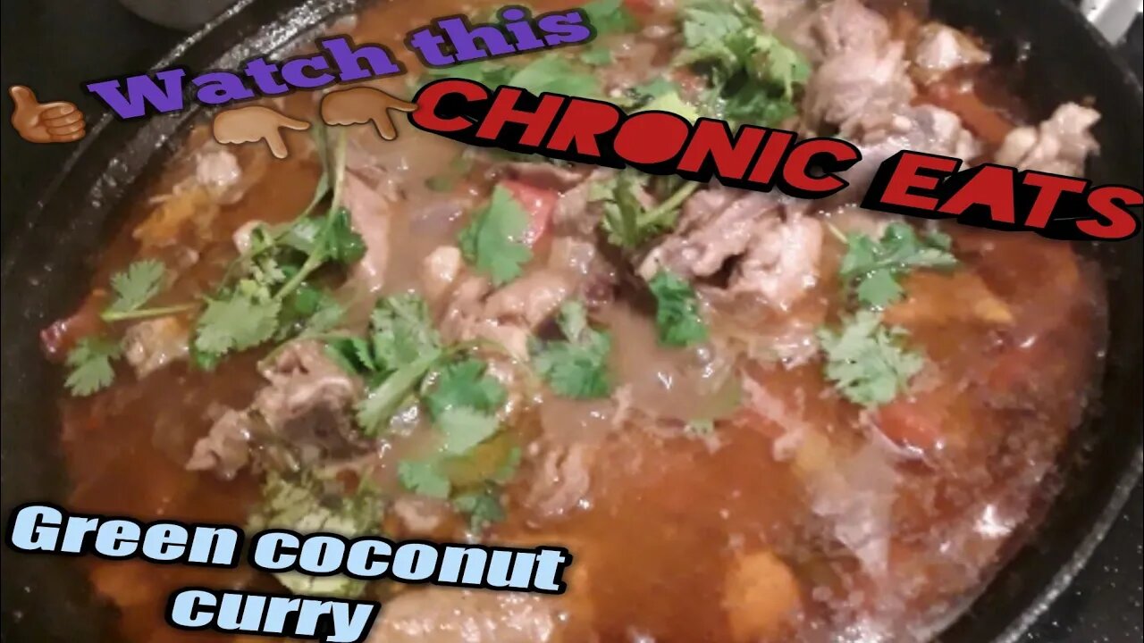 This green coconut curry has the potential to change your life 😍🥥🍽