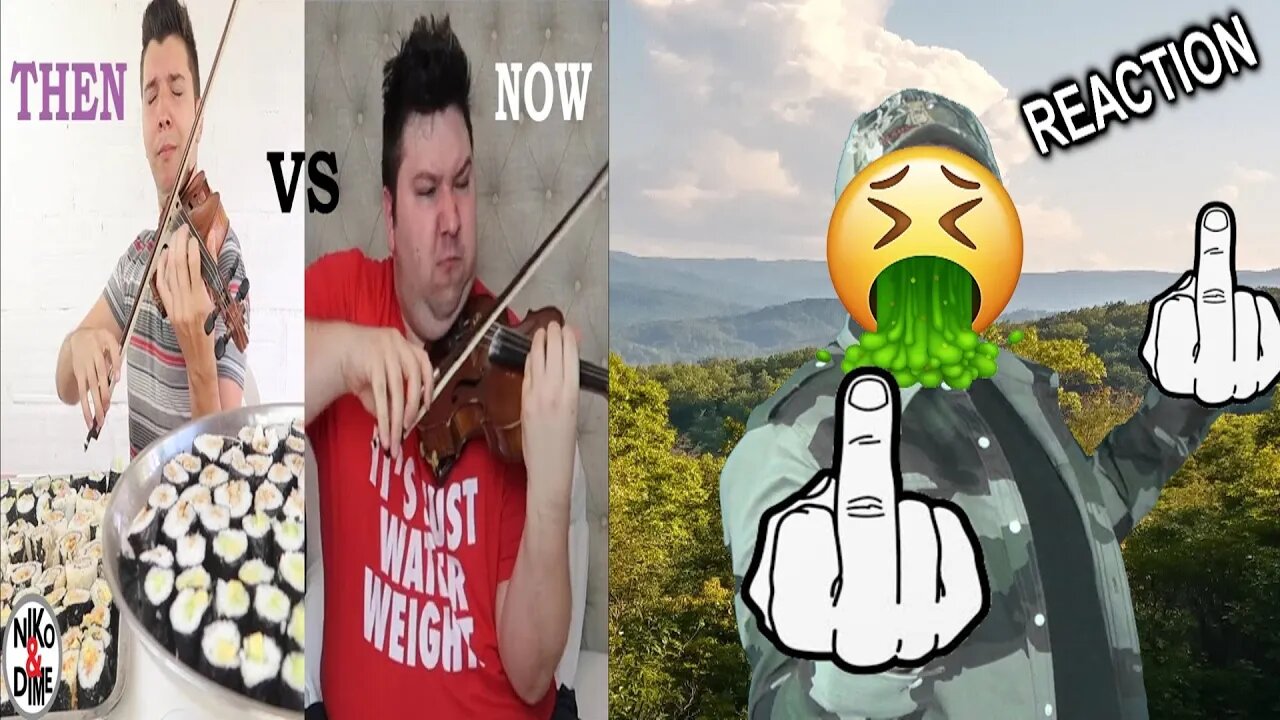 Nikocado Avocado Playing The Violin (Then Vs Now) REACTION!!! (BBT)