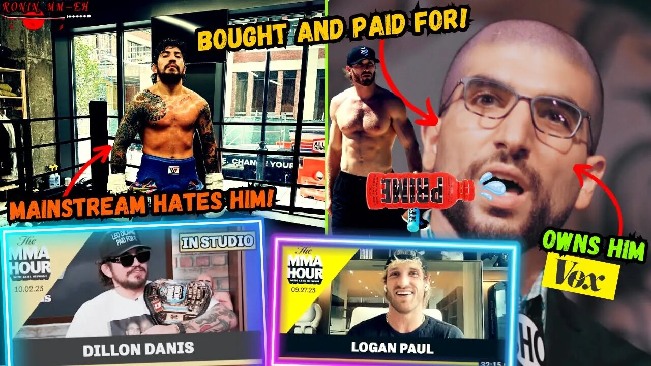Ariel Helwani SHOWS his TRUE COLORS yet again in RECENT Dillon Danis INTERVIEW