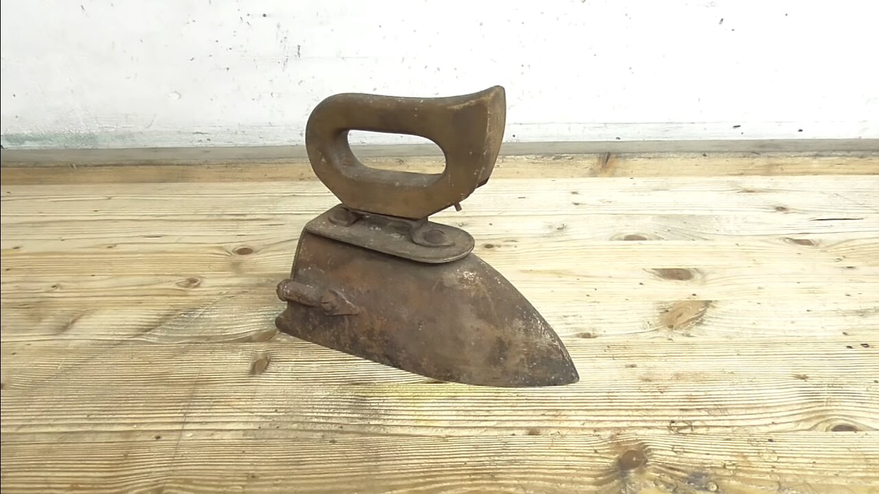 Restoration Of An Ox-Tongue Solid Iron