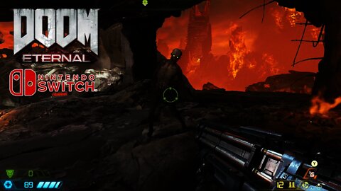 This is DOOM ETERNAL on Nintendo Switch