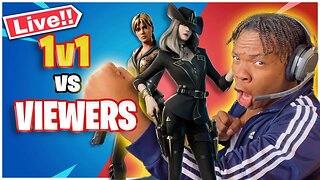 🔴 LIVE 🔴 1v1 VIEWERS | Fortnite