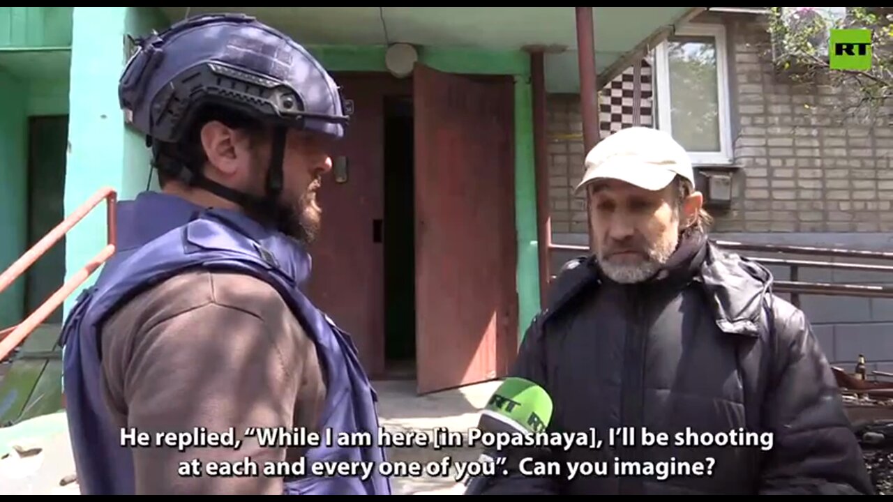 "They never saw us as their own": A man from Popasnaya on how residents were treated