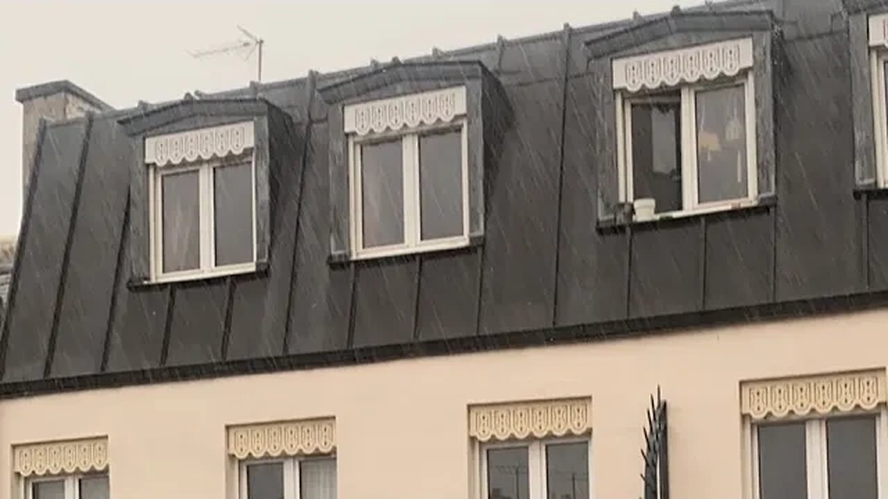 Orage à Paris!