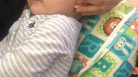 Baby ear massage