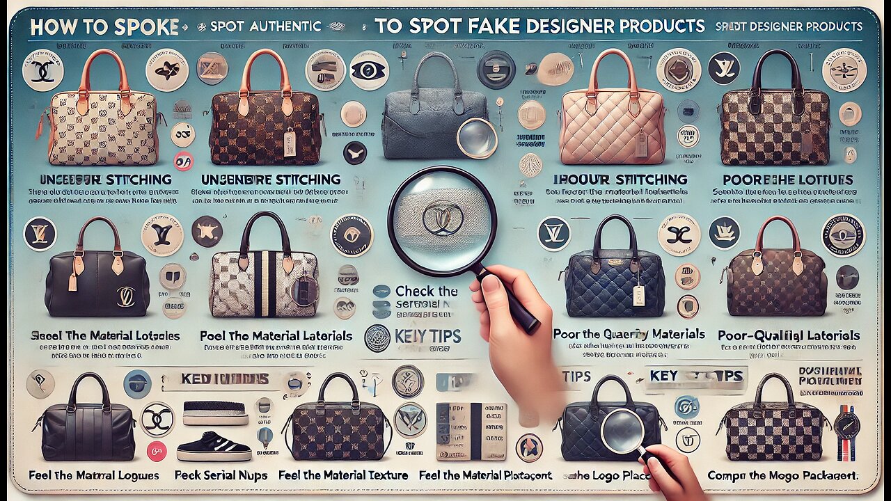 Spotting Fake Designer Products: A Complete Guide