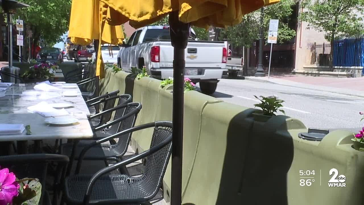 Baltimore City extends outdoor dining street closure and outdoor seating relief programs