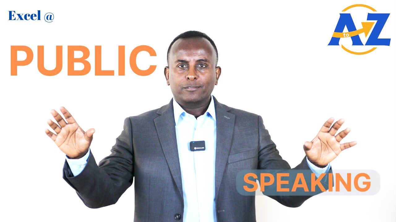 Excel at Public Speaking