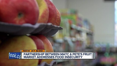 Pete’s Fruit Market, MATC Partner up to fight hunger