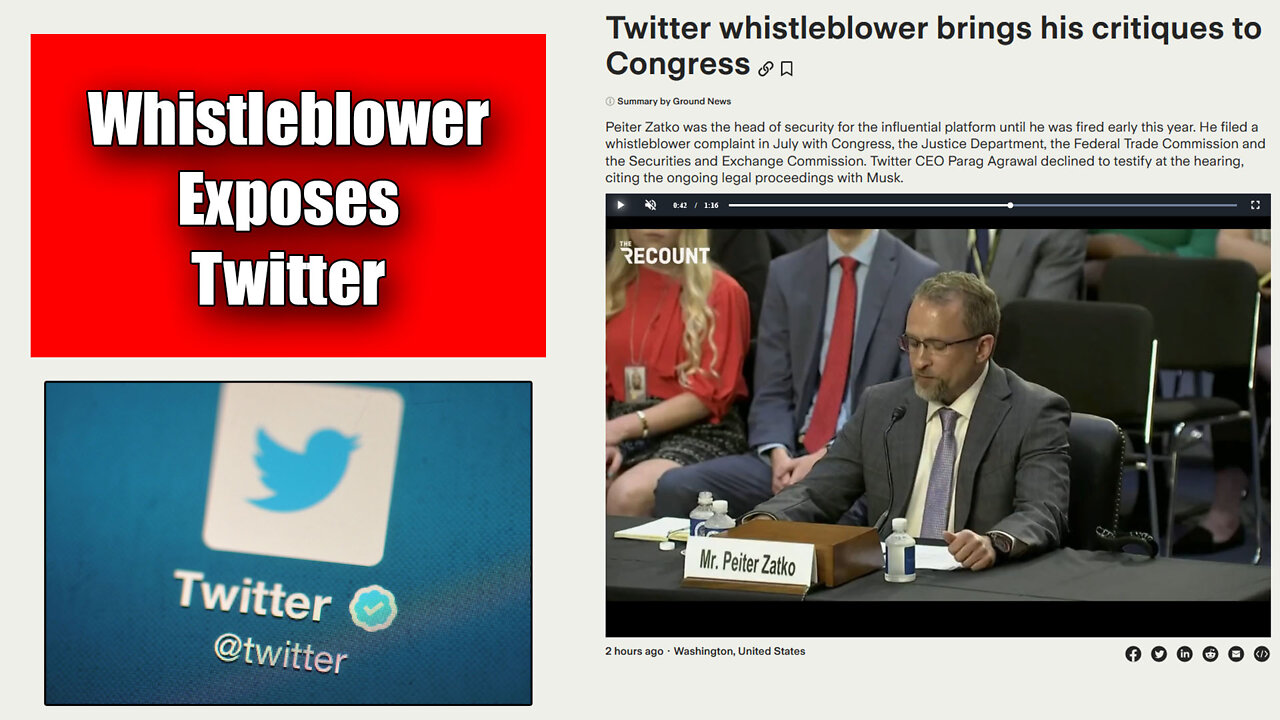 Former Security Chief Exposes Twitter