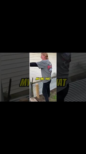 Dispute Over Property Line A Fence Side Funky Argument