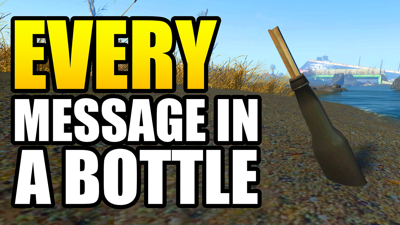 Where To Find Every Message in a Bottle in Fallout 4