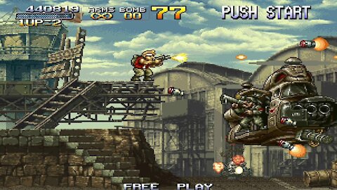 Metal Slug 1 (PS2) Longplay / Full Game (HD)