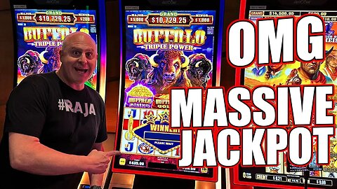 Insane $80/Bet Jackpot Win: Unveiling the New Buffalo Triple Power's Record-Breaker!