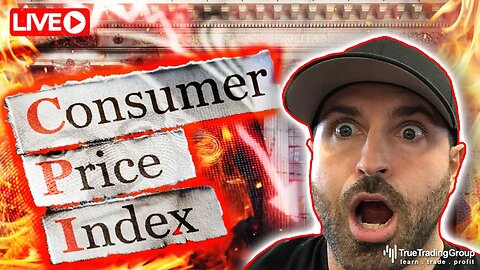 STOCK MARKET CRASH WARNING? CPI Inflation Data Incoming & How To Make Money Trading LIVE Tomorrow!