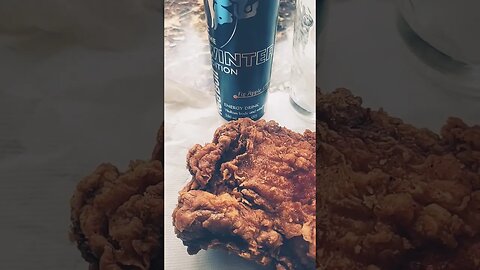 Fried Chicken and RedBull Fig Apple
