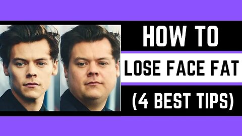 How to lose fat on face