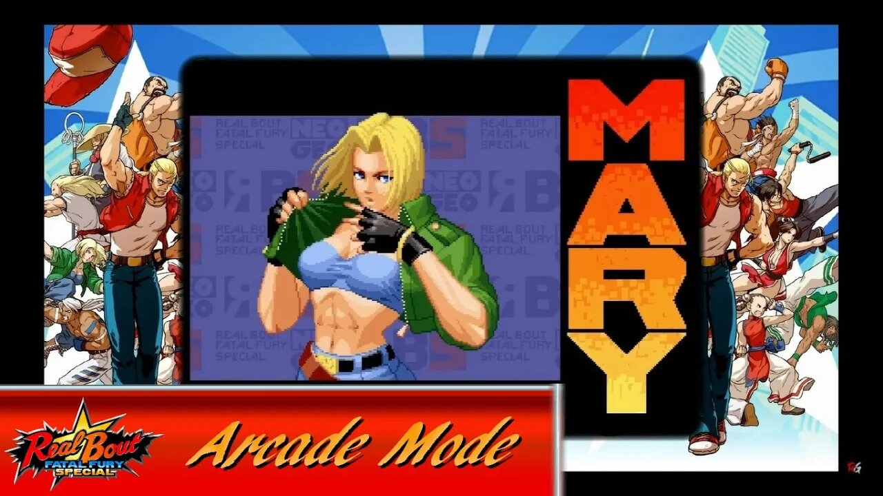 Real Bout Fatal Fury Special: Arcade Mode - Blue Mary