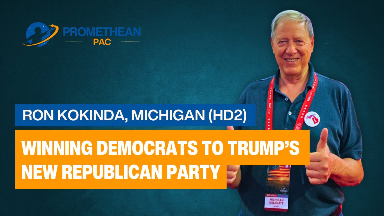 Michigan Candidate Discusses How to Win Democrats Over to Trump's New Republican Party