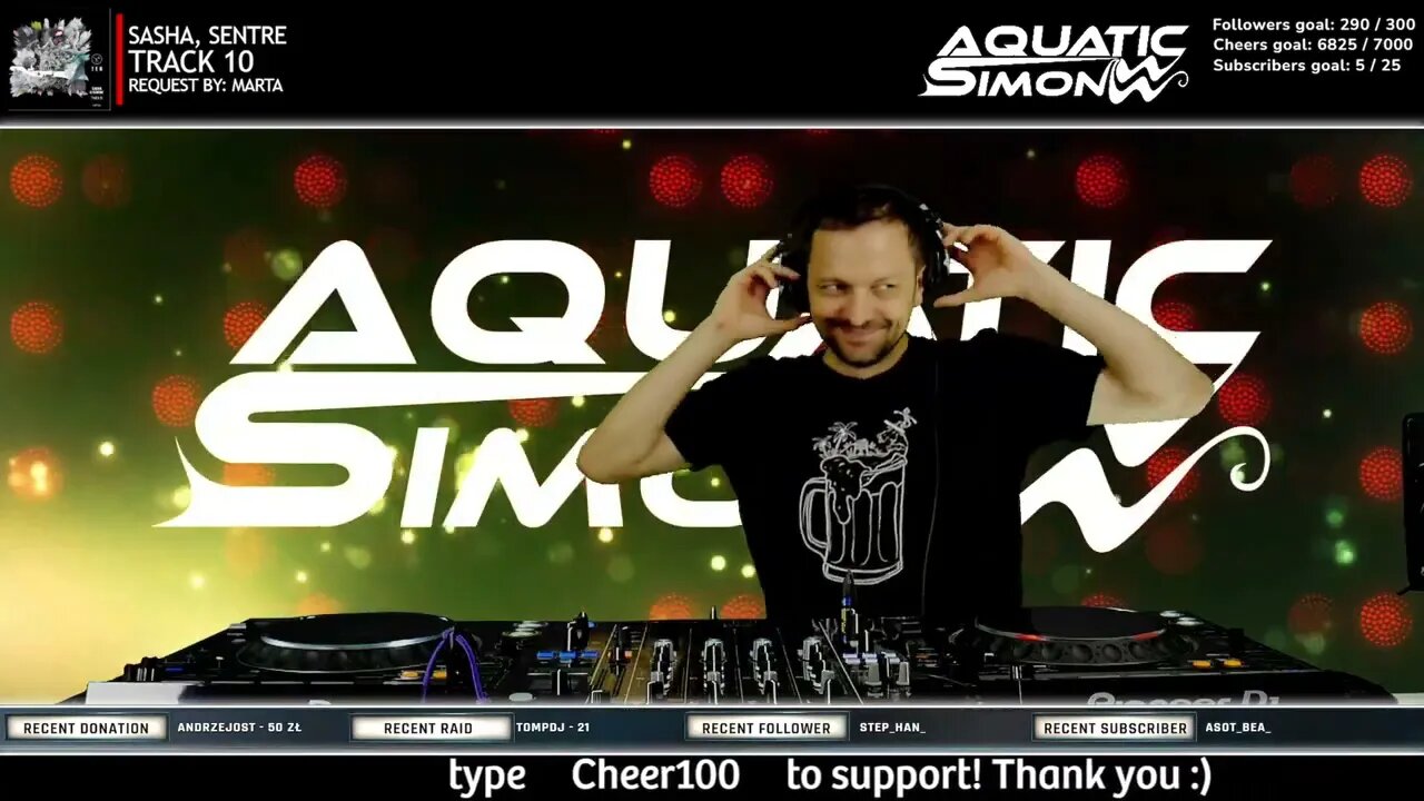 Aquatic Simon LIVE - Trance Fans Requests EXTRA! - 147 - 31/08/2023