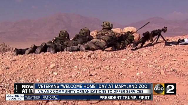 Veterans 'Welcome Home' Day at Maryland Zoo