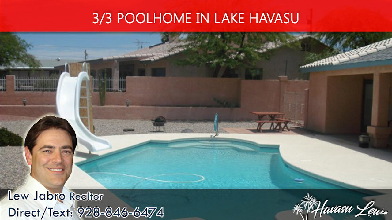 💥Lake Havasu Pool Home For Sale💥