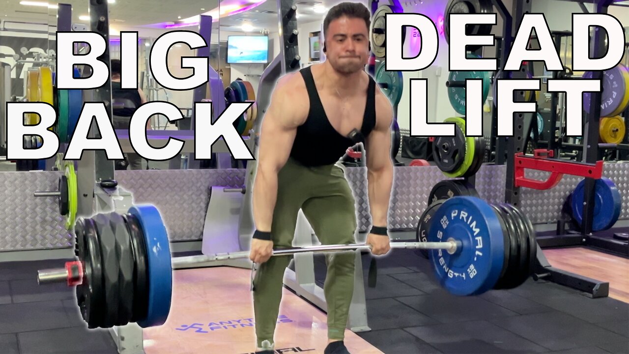 Deadlift for a Big Back | Natty Bulk Day 14