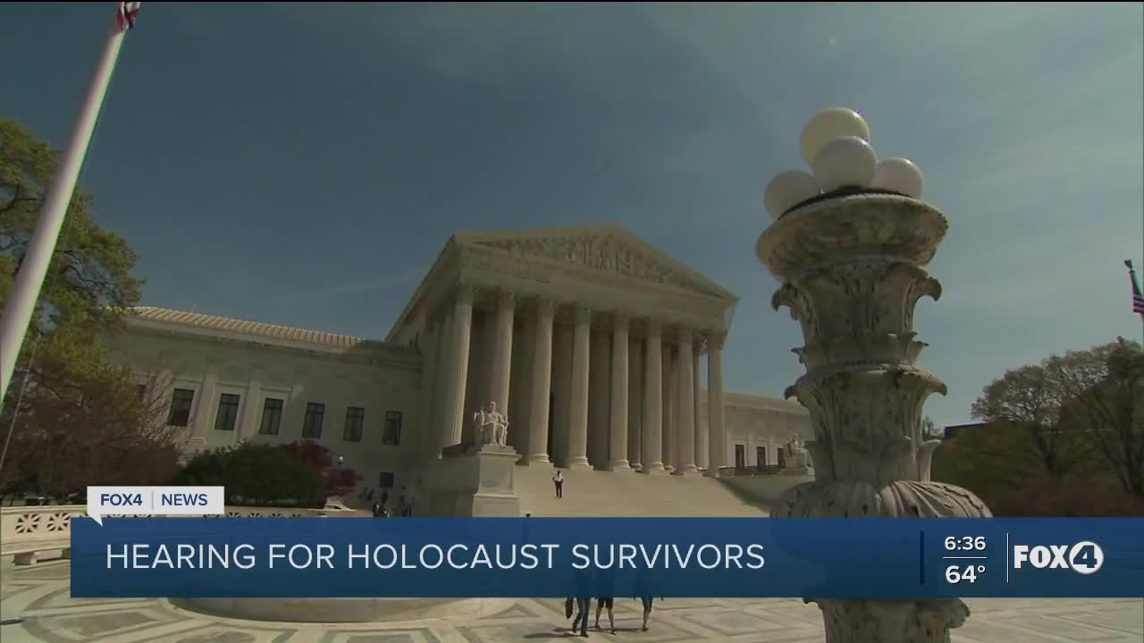 Hearing for Holocaust survivors