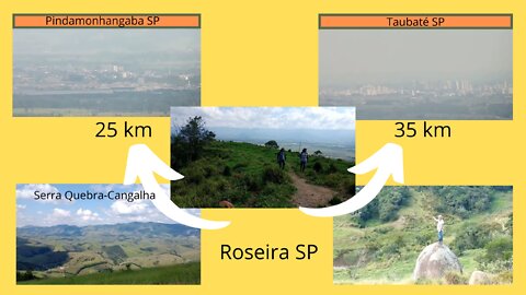 Trilha no Morro Natureza Imagens Belíssimas Roseira SP🌳😀🌄😍(Parte 2)